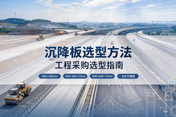 麻栗坡沉降板选择方法