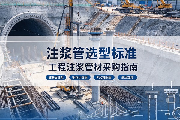麻栗坡注浆管选型标准