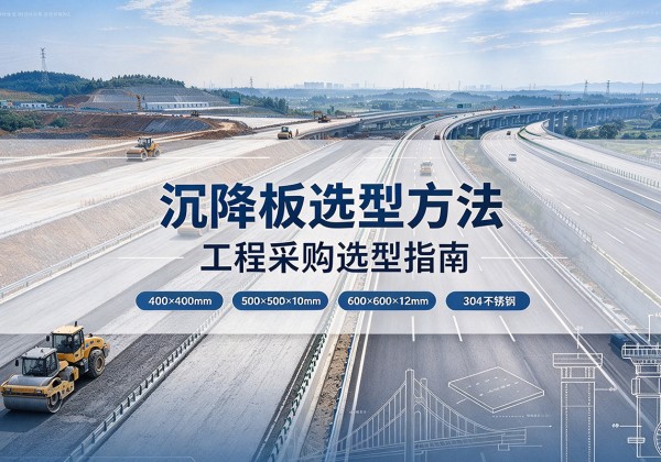 麻栗坡沉降板选择方法