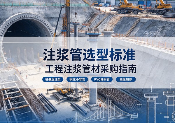 麻栗坡注浆管选型标准