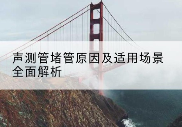 麻栗坡声测管堵管的主要原因有哪些？-声测管堵管原因及适用场景全面解析